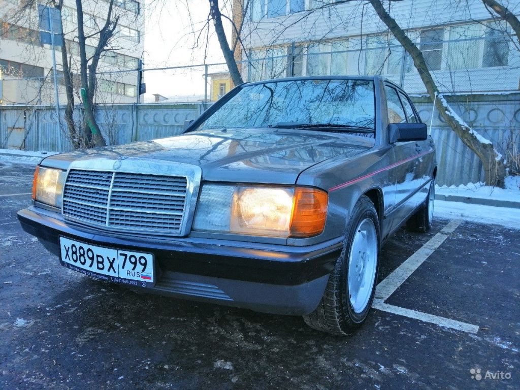 Mercedes-Benz 190 (W201) 2.0 МТ, 1985, седан в Москве. Фото 1